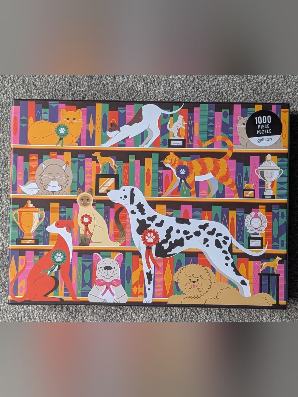 Galison ​"Best in Show" / Pet Show 1000-Piece Jigsaw Puzzle by Galison